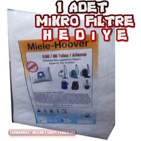 Miele Miele Hoover FJM-Gn Tellos-Arlanne Elektrikli Uyumlu Süpürge Toz Torbası