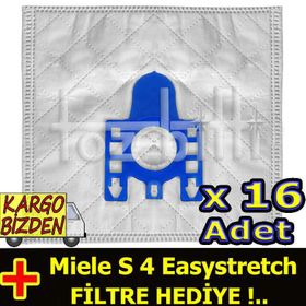 Miele S 4 Easystretch Uyumlu Süpürge Toz Torbası