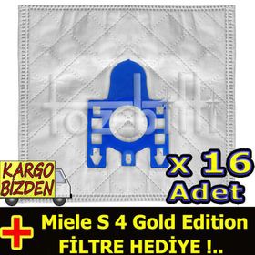 Miele S 4 Gold Edition Uyumlu Süpürge Toz Torbası