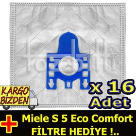 Miele S 5 Eco Comfort Uyumlu Süpürge Toz Torbası