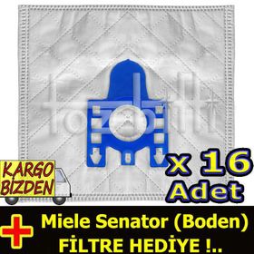 Miele Senator Boden Uyumlu Süpürge Toz Torbası
