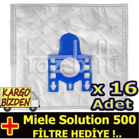 Miele Solution 500 Uyumlu Süpürge Toz Torbası
