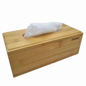 Mien Bambu Doğal Ahşap Peçete Saklama ve Sunum Ürünü