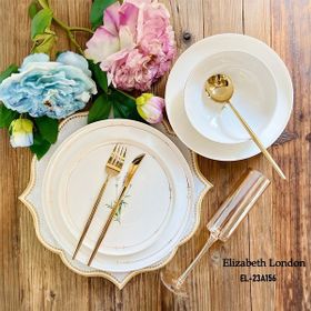 Mien El-23A156 24 Parça Athen Kabartmalı Yemek Takımı