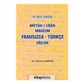 MIFTAH-I LISAN MANZUM FRANSIZCA - TÜRKÇE SÖZLÜK - BEKIR ÇINAR