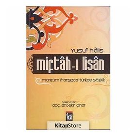 MIFTAH-I LISAN MANZUM FRANSIZCA - TÜRKÇE SÖZLÜK - BEKIR ÇINAR
