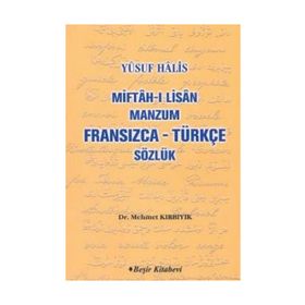 MIFTAH-I LISAN MANZUM FRANSIZCA - TÜRKÇE SÖZLÜK - MEHMET KIRBIYIK