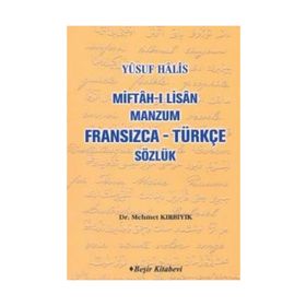 MIFTAH-I LISAN MANZUM FRANSIZCA - TÜRKÇE SÖZLÜK - MEHMET KIRBIYIK