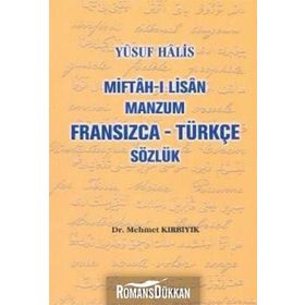 MIFTAH-I LISAN MANZUM FRANSIZCA - TÜRKÇE SÖZLÜK - MEHMET KIRBIYIK