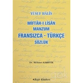 MIFTAH-I LISAN MANZUM FRANSIZCA - TÜRKÇE SÖZLÜK - MEHMET KIRBIYIK