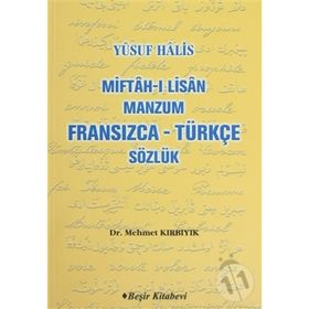 MIFTAH-I LISAN MANZUM FRANSIZCA - TÜRKÇE SÖZLÜK - MEHMET KIRBIYIK