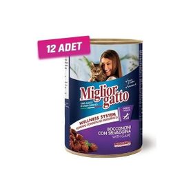 Miglior 12x405 gr Av Hayvanlı Yetişkin Kedi Konservesi