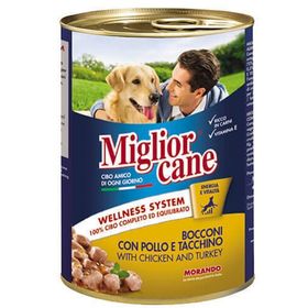 Miglior Cane 405 gr Tavuk Hindi Etli Köpek Konservesi
