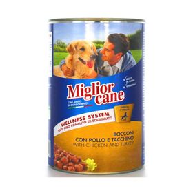 Miglior Cane Tavuklu Hindili 405 gr Konserve Köpek Maması