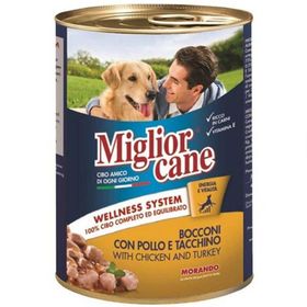 Miglior Cane Tavuklu ve Hindili 405 gr 24'lü Köpek Konservesi