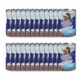 Miglior Gatto 24 x 405 gr Okyanus Balıklı Konserve Kedi Maması