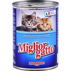 Miglior Gatto Balıklı 12x405 gr Yetişkin Kedi Konservesi