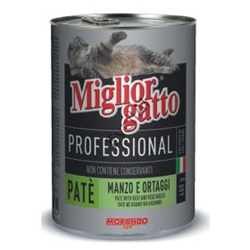 Miglior Gatto Biftekli Sebzeli Püre 400 gr Kedi Konserve