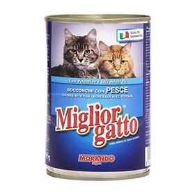 Miglior Gatto Somonlu ve Ton Balıklı Pate 405 gr Yetişkin Kedi Konservesi