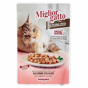 Miglior Gatto Sterilised Mousse Balıklı 85 gr Kısırlaştırılmış Kedi Konserve