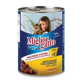 Miglior Gatto Tavşan Etli 405 gr Kedi Konservesi