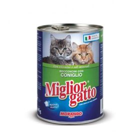 Miglior GattoTavşanlı 6 x 405 gr Konserve Kedi Maması
