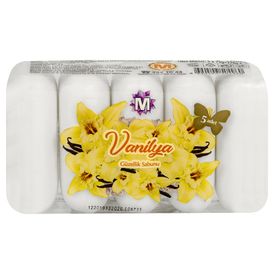 Migros Vanilya 5x75 gr Katı Sabun