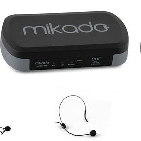 Mikado MCW-801B 16X2 Kanallı 1 El 1 Yaka Kablosuz Mikrofon