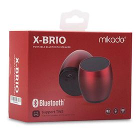 Mikado MD-2BT X-BRIO Kırmızı Bluetooth Hoparlör