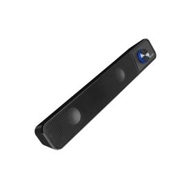Mikado MD-69S Siyah 3W x2 LED Işıklı Multimedia Soundbar Speaker