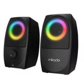 Mikado MD-90R 2.0 5 W 2 Siyah RGB 2.0 Gaming Bluetooth Speaker