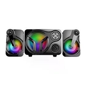 Mikado MD-BT28 2+1 FM Radyolu RGB Bluetooth Speaker