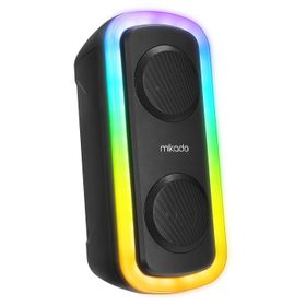 Mikado MD-C18 Siyah 8 W RGB Işıklı Taşınabilir Speaker Hoparlör