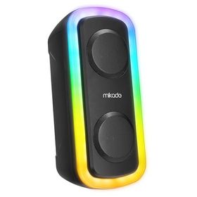 Mikado MD-C18 Siyah 8 W RGB Işıklı Taşınabilir Speaker Hoparlör