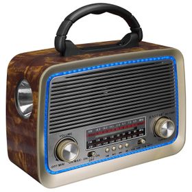 Mikado MDR 99 Ahşap Bluetooth Klasik Radyo