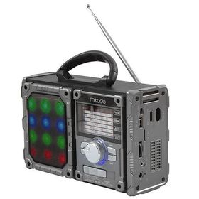 Mikado MDR-9BT Kırmızı Siyah Bluetooth Radyo