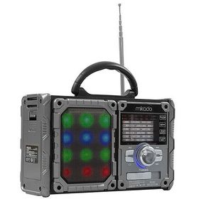 Mikado MDR-9BT Kırmızı Siyah Bluetooth Radyo