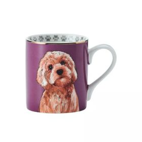 Mikasa Fine China 280 ml Düz Taraflı Cockapoo Kupa