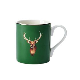 Mikasa Fine China 280 ml Düz Taraflı Geyikli Kupa
