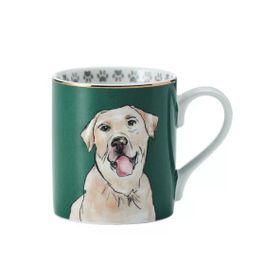 Mikasa Fine China 280 ml Düz Taraflı Labrador Kupa