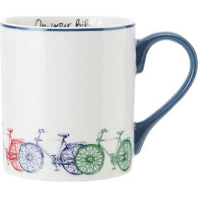Mikasa Fine China Bisiklet Desenli 280 ml Kupa
