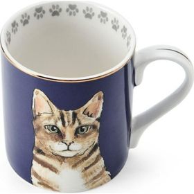 Mikasa Fine China Kedi Desenli 280 ml Kupa