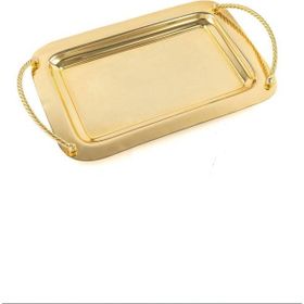 Mikasa Moor 35x21x2 cm Gold Metal Tepsi
