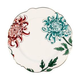 Mikasa Moor 6 Adet 27 cm Fleur Beyaz Servis Tabağı