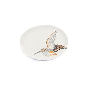 Mikasa Moor Amorf Turuncu 44x32cm Seramik Bıldırcın Kuş Servis