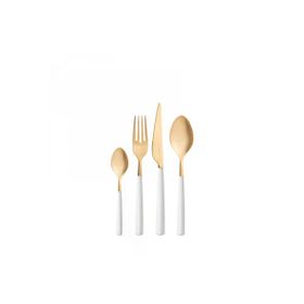 Mikasa Moor Athena White Gold 24 Parça Çatal Bıçak Seti