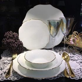 Mikasa Moor Bellini Gold 74 Parça Yemek Takımı
