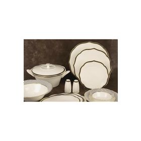 Mikasa Moor Bellini Siyah 74 Parça Yemek Takımı