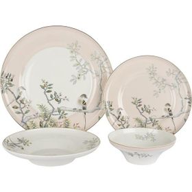 Mikasa Moor Bird Garden Yavru Ağzı 24 Parça Yemek Takımı