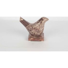 Mikasa Moor Bordo 14x12 cm Mermer Kuş Dekor